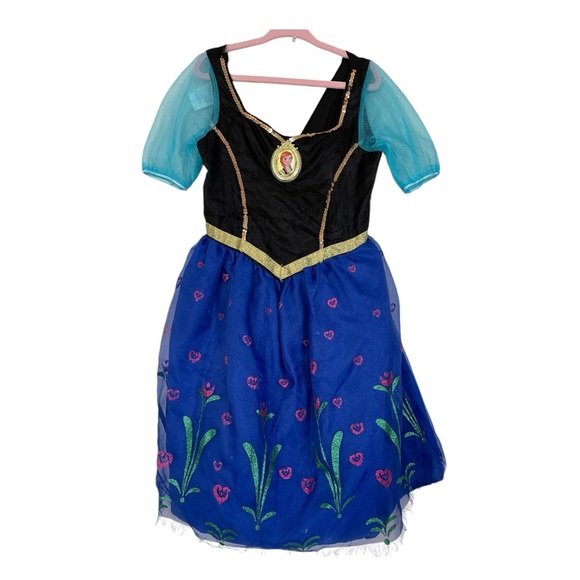 Disney frozen Anna blue dress music lights up 4-6x jakks pacific - Picture 4 of 14